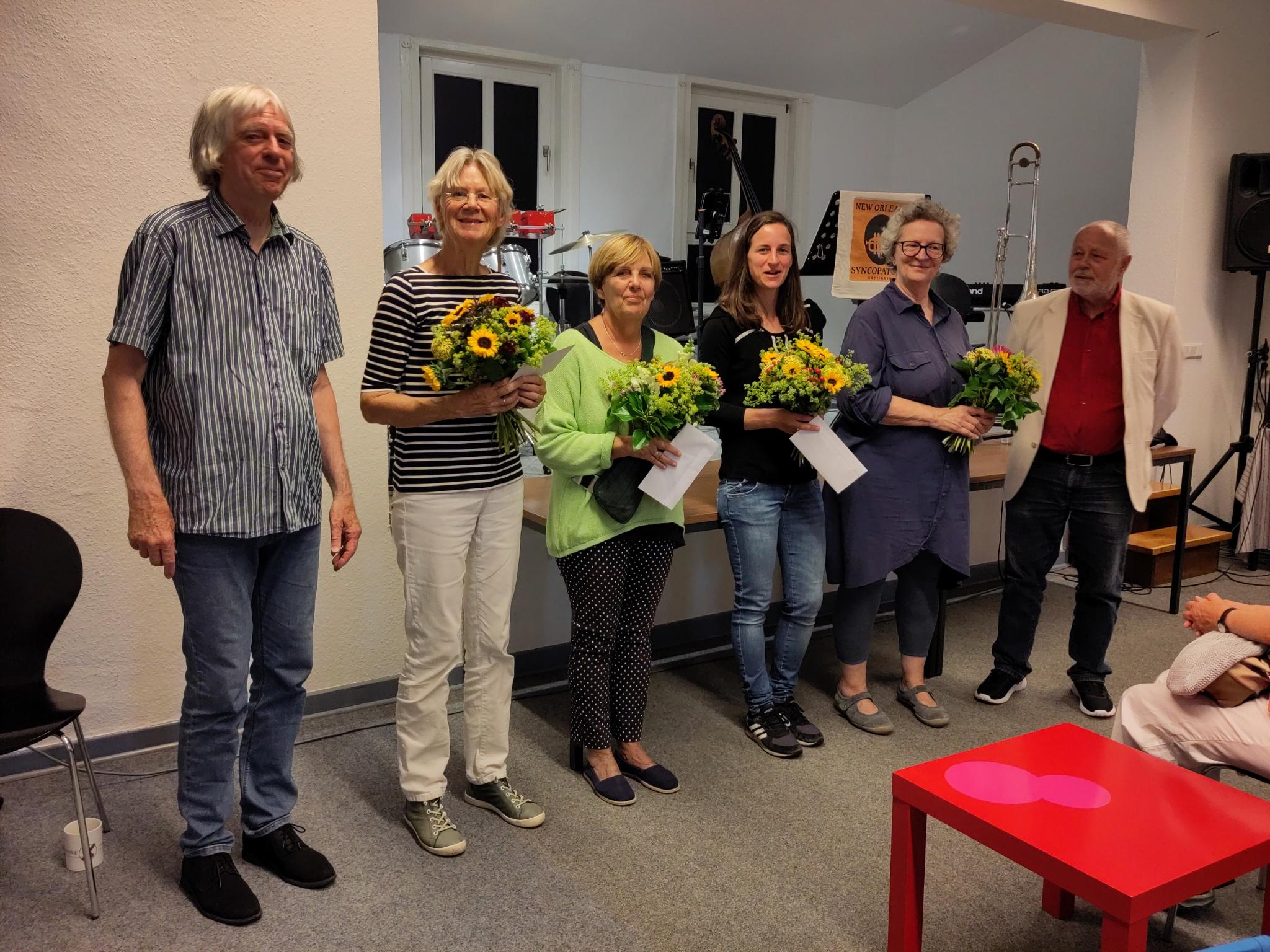 Wilhard Dehnerdt, Annette Meyer, Margit Ernstling, Svenja Schulze, Uschi Simon, Uwe Löding